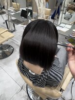 アッドバイケンジ(Add.. by KENJE) 縮毛矯正で自然な艶髪ストレートに