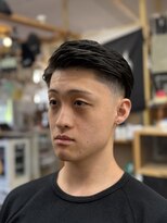 スピナーバルベアリーア(SPINNER BARBEARIA)&nbsp;刈り上げない7:3スタイル/パートスタイル/SPINNER BARBEARIA/Ren
