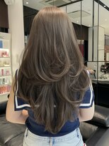 キーン 吉祥寺店(keen)&nbsp;【AYAKA】オリーブグレージュ×レイヤーカット/吉祥寺