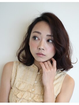 ヘアステージジール(HAIR STAGE ZEAL) 大人のこなれ感☆かきあげミディ