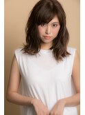 大人可愛いアンニュイカール　焼津/髪質改善/美髪/縮毛矯正