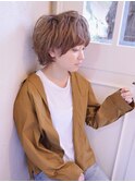 無造作小顔ショート