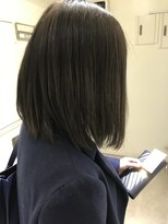 パティオンツー(PATIONN2)&nbsp;ダークグレージュカラー×重軽で作るボブスタイル【表参道青山】