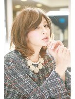 クロワ(croix)&nbsp;【croix】大人フェミニンミディ×エレガンス3Dカラー