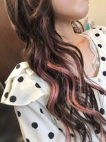 ヘアアンドメイク サファイア(Hair and Make SAPPHIRE) インナーカラーを桜ピンクで♪♪