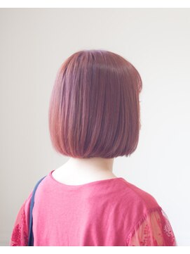 リリー ヘアー デザイン(LILY HAIR DESIGN) ラズベリーカラー BOBスタイル