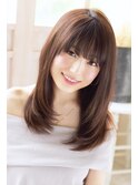 マーブル東京neolive☆ハニーストレート×小顔ミディ☆