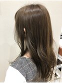 アッシュグレージュローレイヤー/ショコラアッシュ