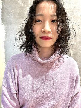 ハマモト クラシック感あるパーマスタイル