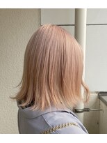 ラべリー 池袋(LOVELEY)&nbsp;【 LOVELEY 】ナチュラルボブ×ピンクベージュ