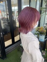 アース 山形店(HAIR&MAKE EARTH)&nbsp;ベリーピンクウルフ