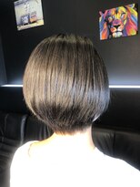 サローネデ アグスティナ バイ サンバンチ(salones de agustina by sanbanchi)&nbsp;【agustina TAKAKO/明石大久保】こなれヘア/丸みショートボブ