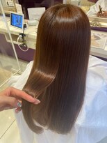 ハピネス 河原町店(Happiness)&nbsp;髪質改善 レイヤーカット ベージュ グレージュ 20代 30代 40代