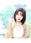 【Aere池袋】切りっぱなしシンプルボブ★進藤千草