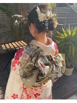 ダブル(W)&nbsp;【hair salon W】成人式ヘアセット、着付け