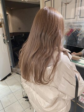 キャンバス バイ ネオリーブ 横浜西口(Canvas by neo.) ホワイトベージュ ブリーチなし 柔らかヘア【sk】