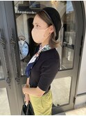 【帽子/かわいい】外ハネコーデ