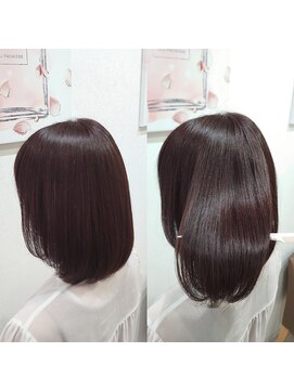 アッシュ 清瀬店(Ash) 【髪質改善】ピンクブラウン系カラー　Ash清瀬 大嶋