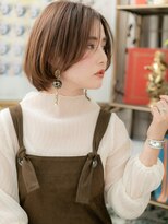 カバーヘア ブリス 志木南口駅前店(COVER HAIR bliss)&nbsp;★うる艶髪シルキーベージュ前下がり大人ボブ20代30代40代★9