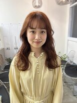 クリアーオブヘアー 池下店(clear OF HAIR) orange beige