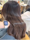 美髪 INOAカラー ケアカラー ラベンダーブラウン