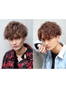 <MEN'S大歓迎> 似合わせMen'sカット+マイクロバブル頭皮用シャンプーコースが人気*[あま市/甚目寺/学割U24]