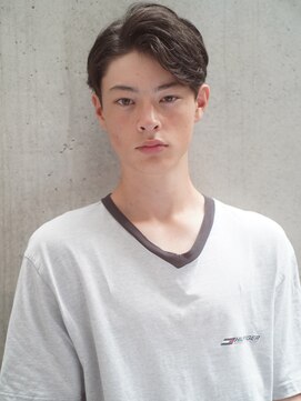レジュアル(RESSUAL) かき上げヘア　ニュアンスマッシュ　サイドパート　ビジネス