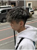 スペインカール×ホワイトメッシュ