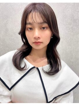 エジョン 八幡山店(Aejon) イメチェン/似合わせカット/フルバング/レッドブラウン/八幡山