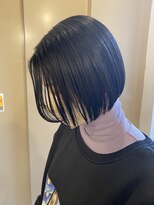 エルメ(Herme)&nbsp;【ミニボブ】ブルーブラック