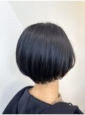 お手入れが楽なショートボブ