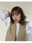 大人かわいいブラウンベージュ