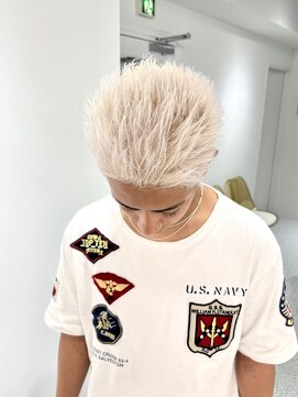 メンズペレ 渋谷(MEN'S PELE) ニュアンスパーマ/韓国マッシュ/スパイキーショート/渋谷