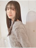 グレージュ/髪質改善/ツヤ髪/顔周りレイヤー