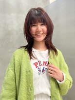 テトヘアー(teto hair)&nbsp;ロングレイヤーロングウルフクラゲウルフウルフカットエアリー