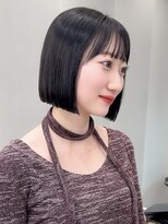 ロンド ブランシュ 錦糸町北口(Lond blanche)&nbsp;メルティカラー似合わせカットウェーブミディアム縮毛矯正韓国