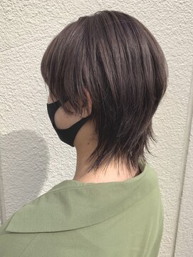 ローレン(Loren) シルバーベージュ/ウルフ/ダブルカラー