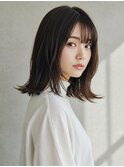 イメチェン/美髪/外ハネボブ/ワイドバング/髪質改善/縮毛矯正