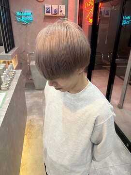 ムード カナザワ(mood kanazawa) マッシュ　ホワイトグレージュ