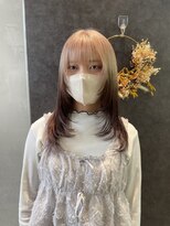 ロンドシエル 横浜(Lond ciel)&nbsp;レイヤーカット×デザインカラー/ルーツカラー