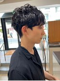 メンズパーマ無造作ヘアメンズヘア