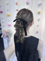 ヘアセット専門サロン by OKINAWA WATABE WEDDING 那覇店 編みおろし