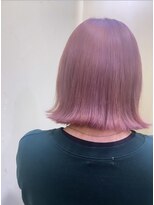 アンジェリカ 近鉄奈良店(ANGELICA)&nbsp;【ANGELICA Ruri】ベビーピンク×ボブ