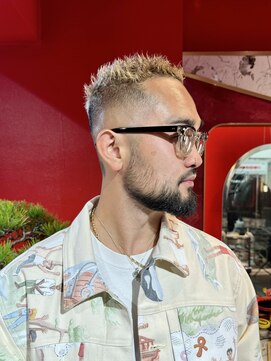 メリケンバーバーショップ トーキョー(MERICAN BARBERSHOP TYO) メンズパーマ/ツーブロック/アップバング【嶋壽】297