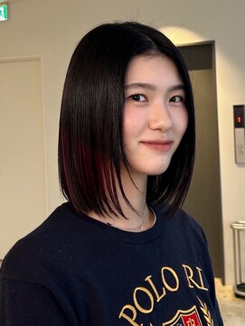 カイラ(KAILA) ぱつっとボブ/暖色カラー/デザインカラー :樋口