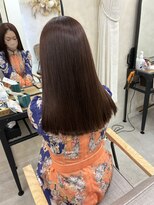 ルリアン 元住吉店(Le'lien)&nbsp;ピンクブラウン/艶髪/艶/艶カラー/Aujua/オイルカラー/元住吉駅