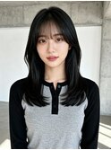 レイヤーボブボブヘアショートウルフパーマウルフボブヨシンモリ