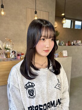 ヌーク(nook.) イメチェン/ピンクベージュ/アンブレラカラー/前髪/佐賀