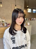 ヌーク(nook.) イメチェン/ピンクベージュ/アンブレラカラー/前髪/佐賀