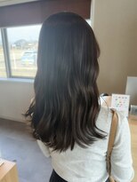 結び(musubi) アッシュブラウン+ゆるふわ巻き◎